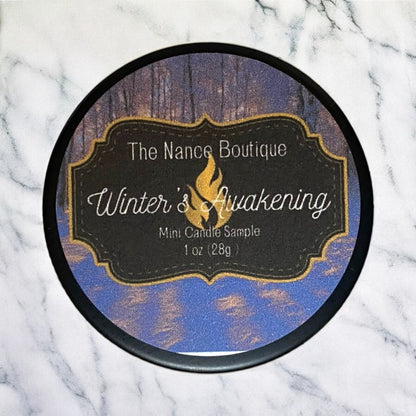 Winters Awakening Trial Size Candle